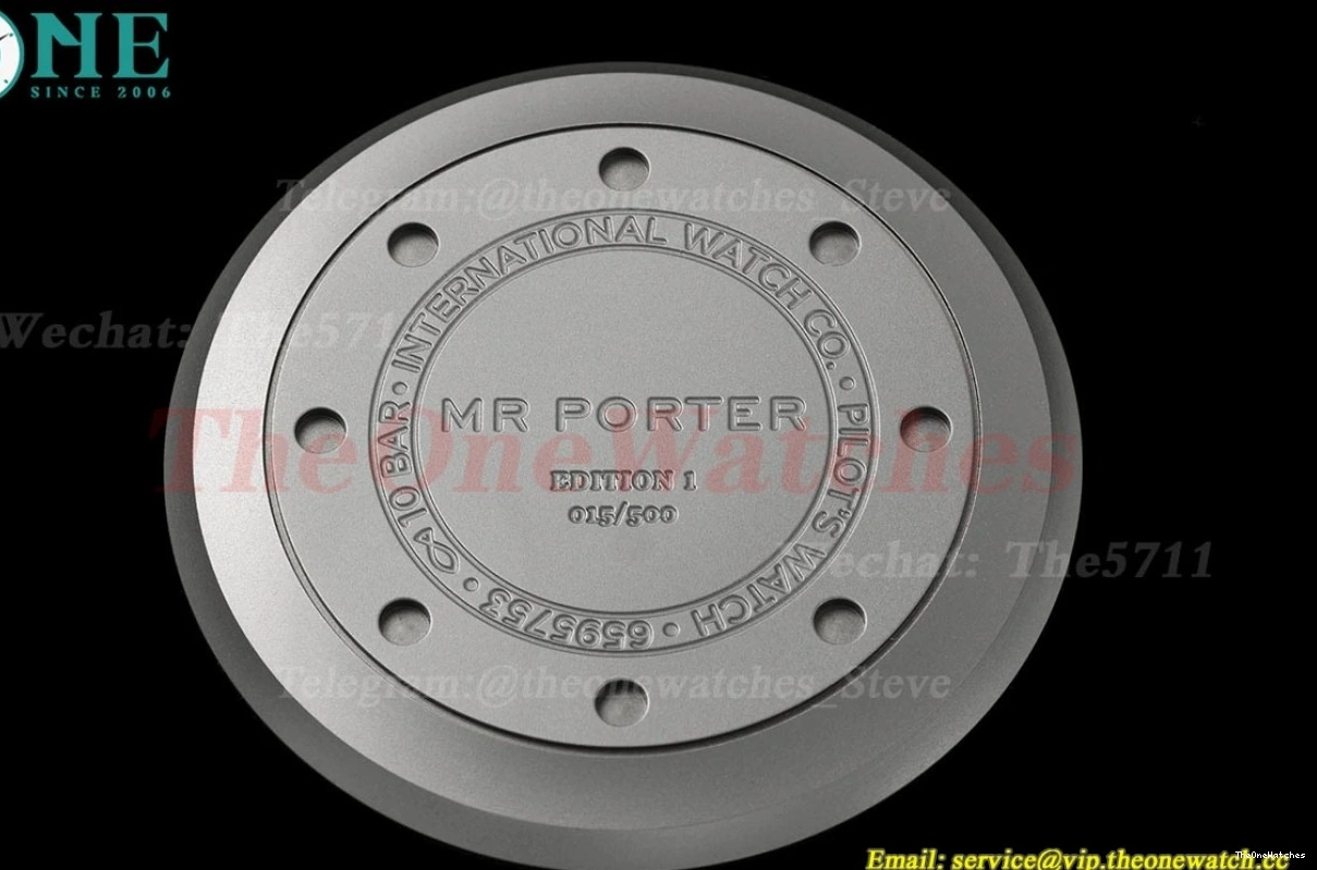 Dial LE Big Black Pilot Spitfire 8N24 'Mr Bronze Porter' M+ 43mm 0405